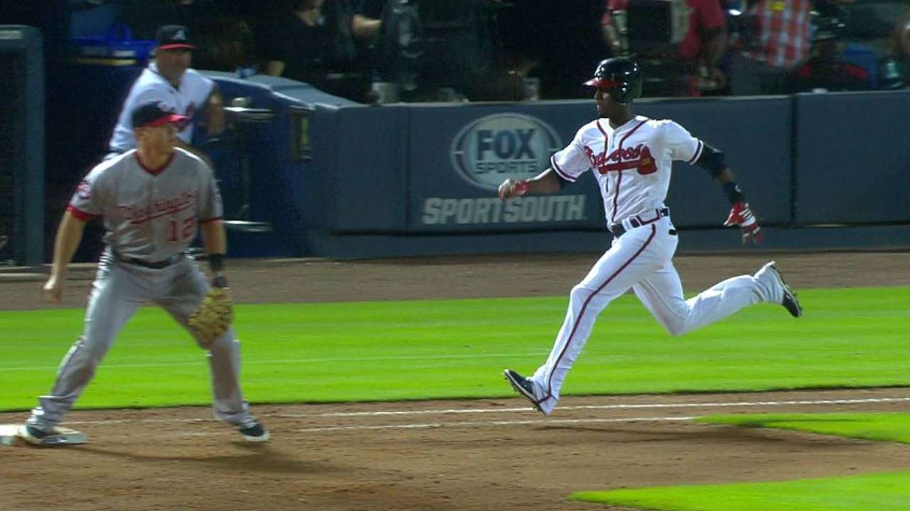 Ciriaco's infield single