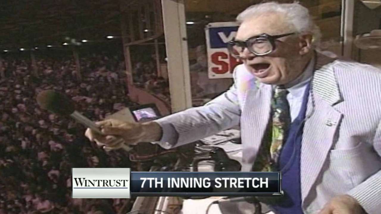 Cubs use Caray video for 7th-inning stretch
