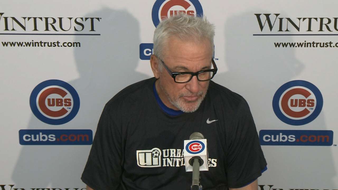 Maddon on missed opportunities