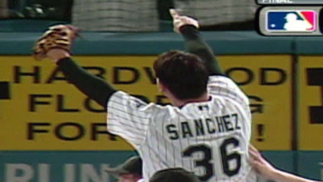 Sanchez tosses no-no vs. D-Backs
