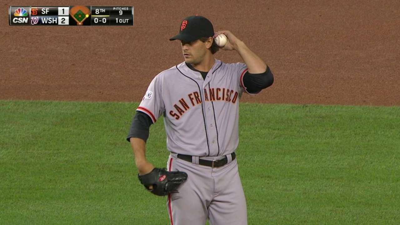 Osich's first career strikeout