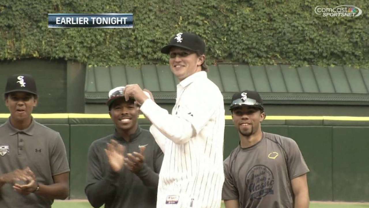 Fulmer throws out first pitch