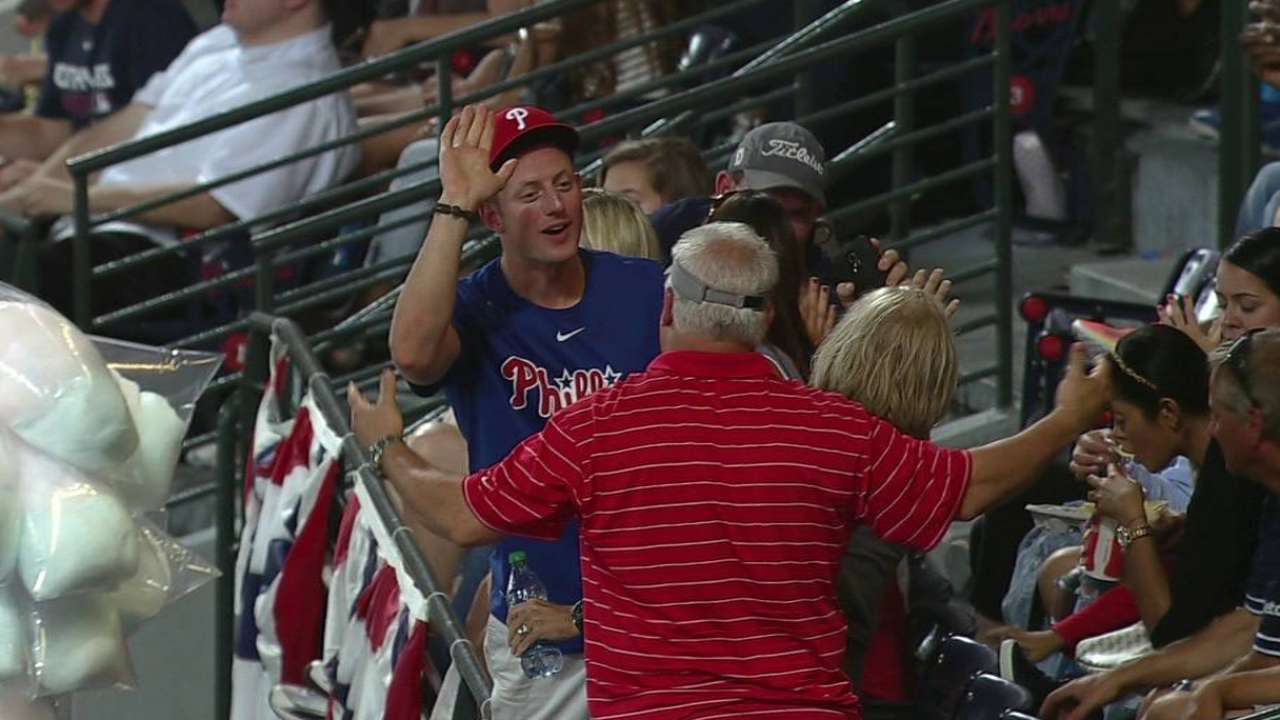 Morgan escapes a jam in the 6th