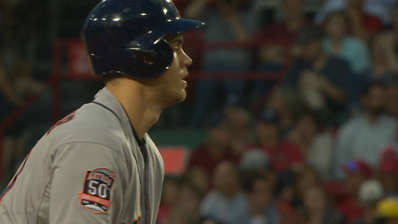 Astros' five-run inning