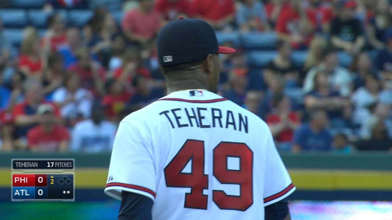 Teheran's impressive outing