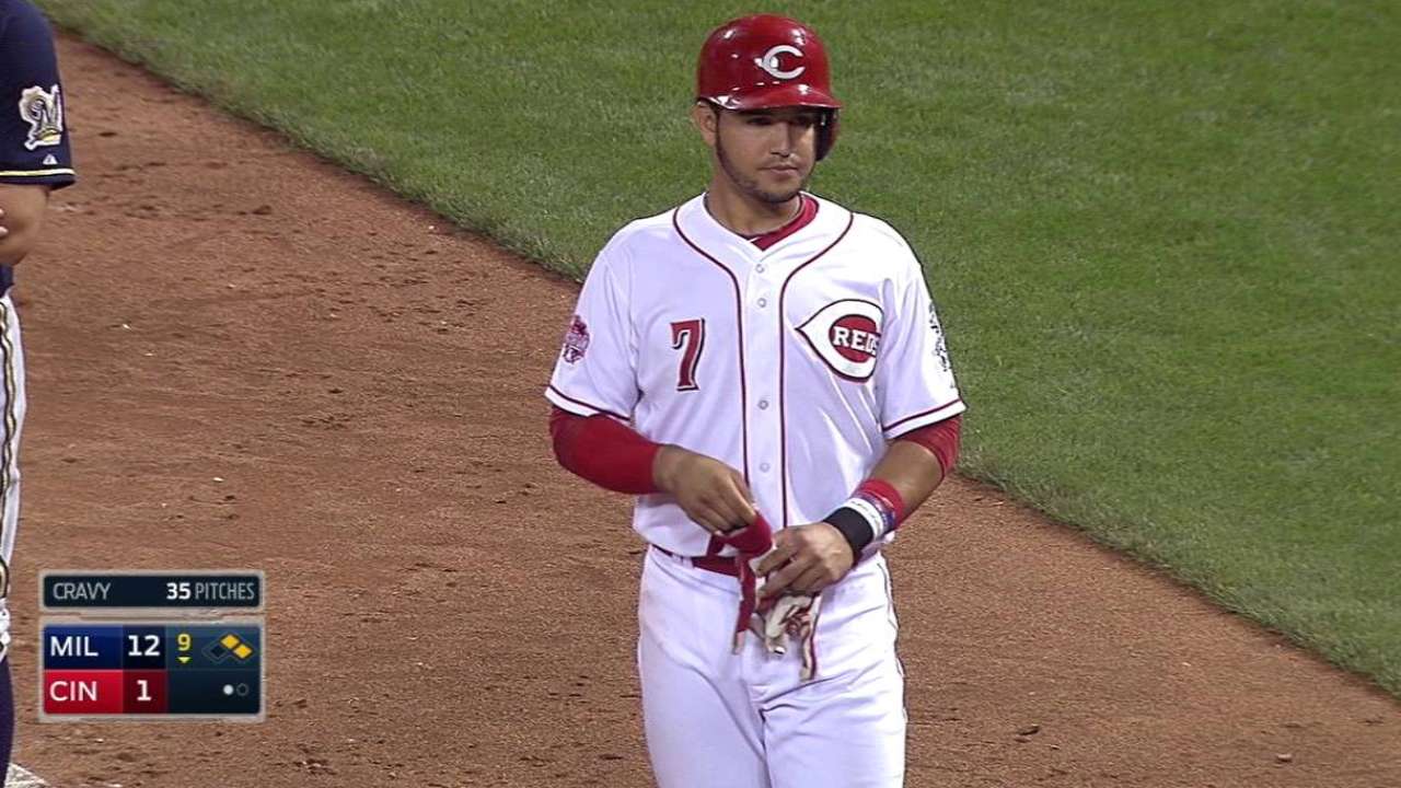 Suarez's RBI single