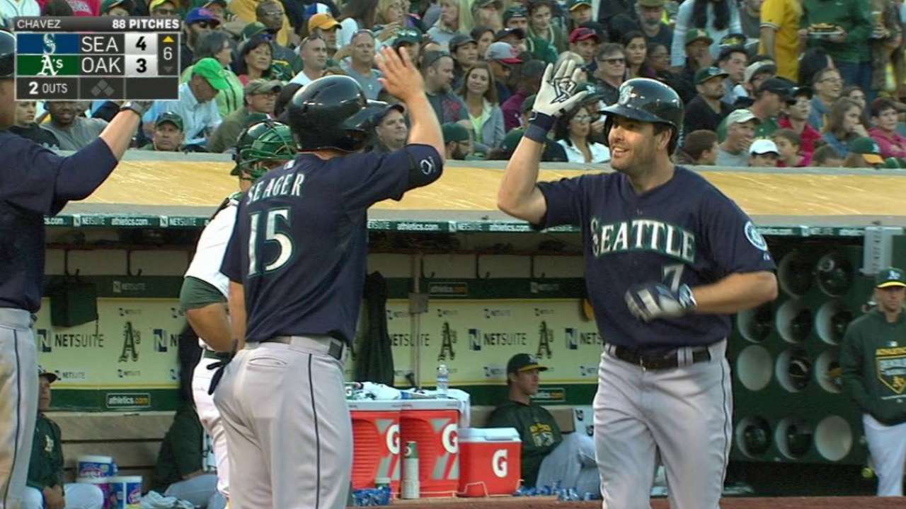 Smith's two-run dinger