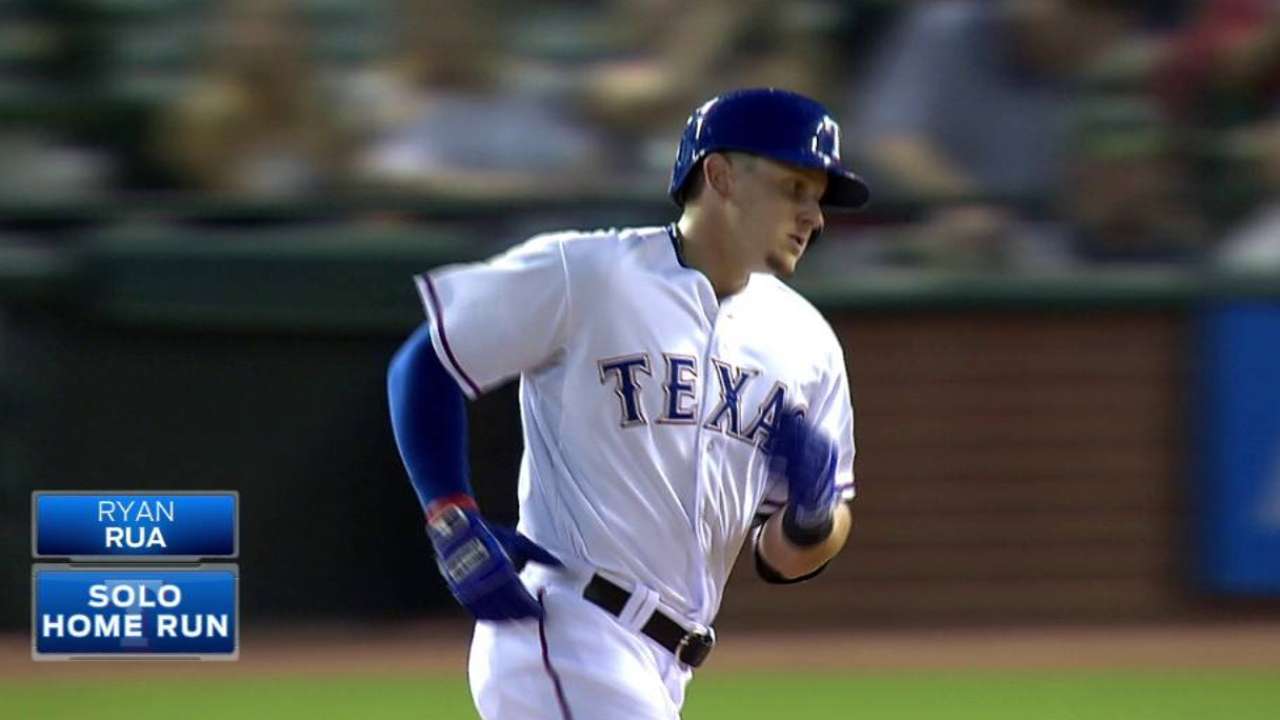 Rua's solo home run