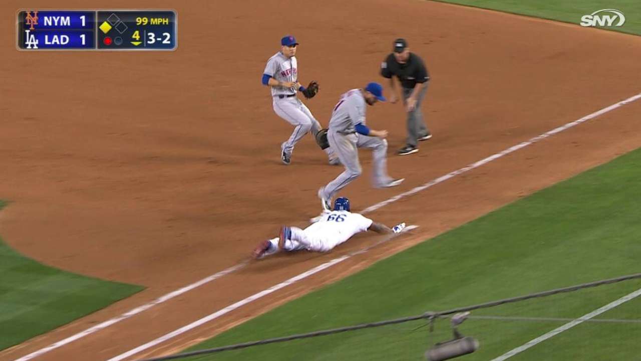 Duda's second great diving stop