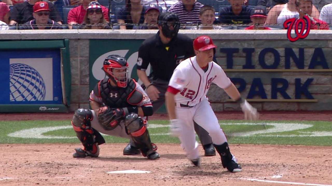 Moore's two-run double