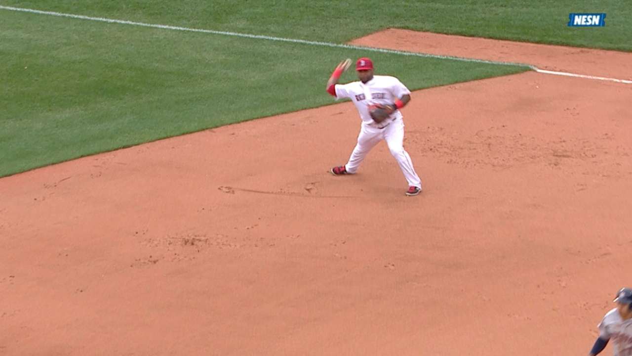 Sandoval's double play