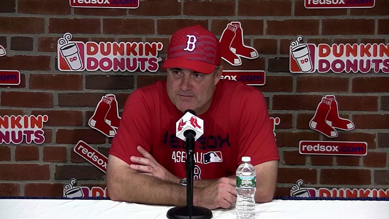 Farrell on Buchholz's outing