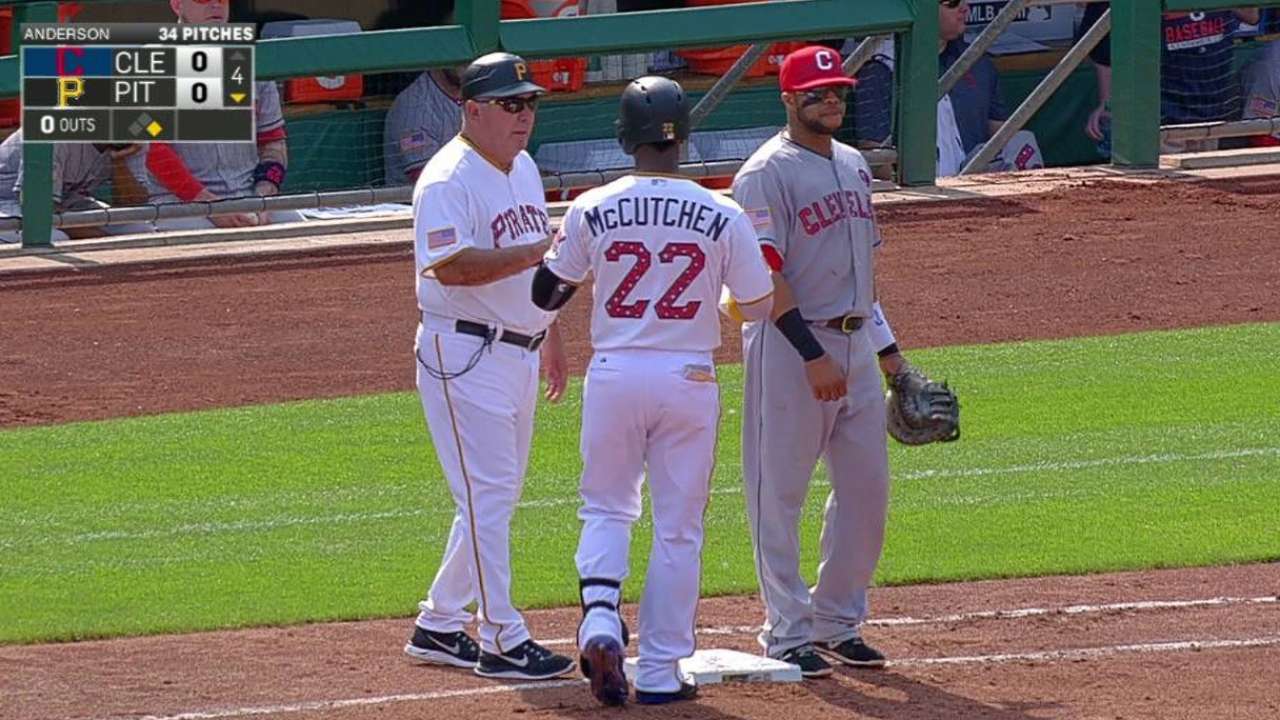Cutch extends hitting streak