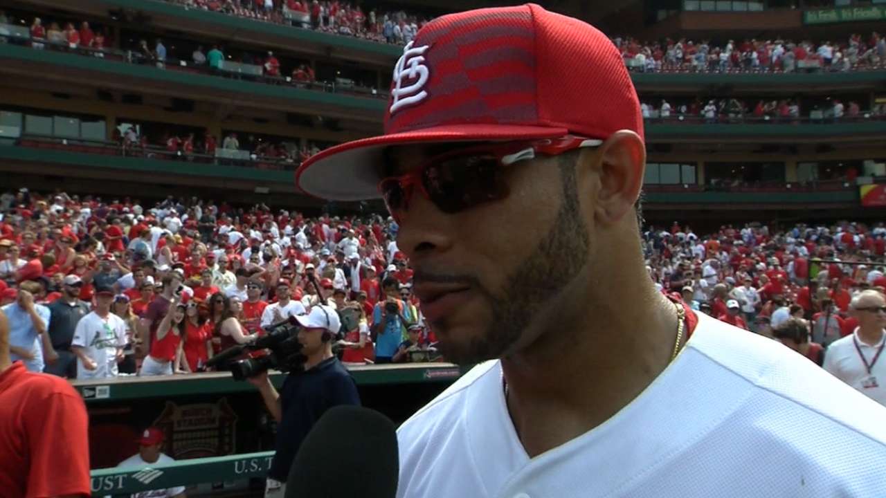 Pham on his game against Padres