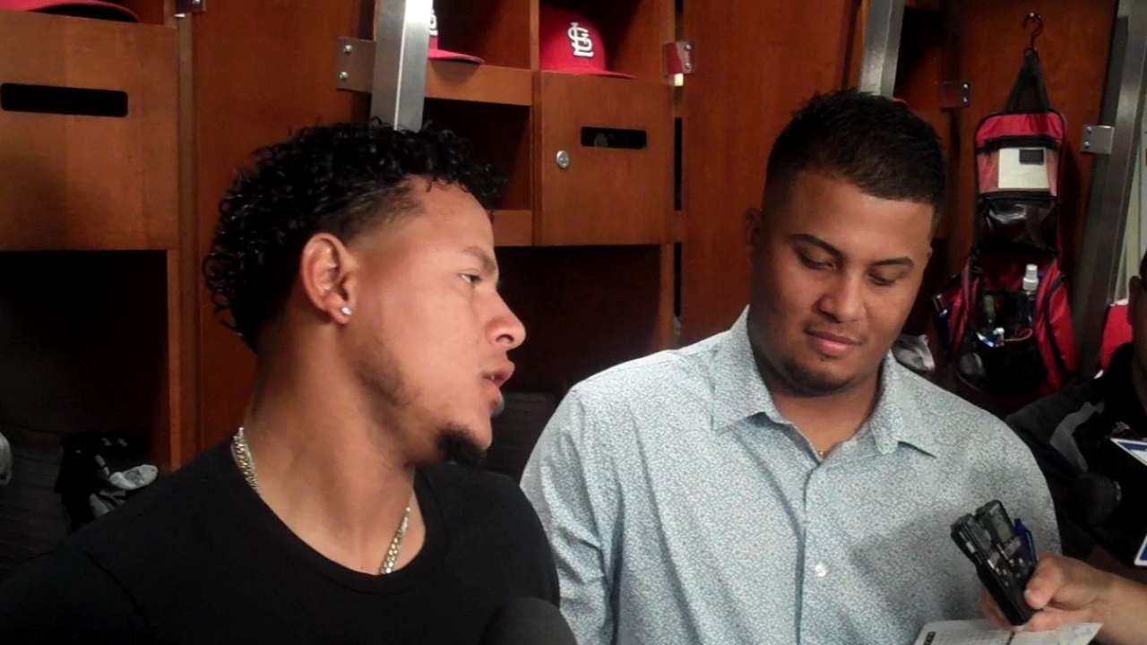 Martinez on start against Padres