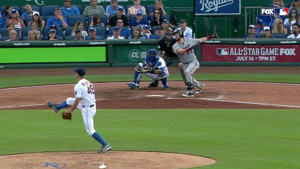 Plouffe's RBI triple