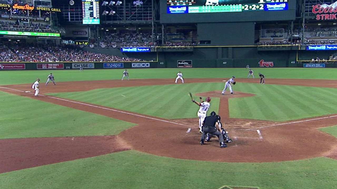 Pollock's two-run double