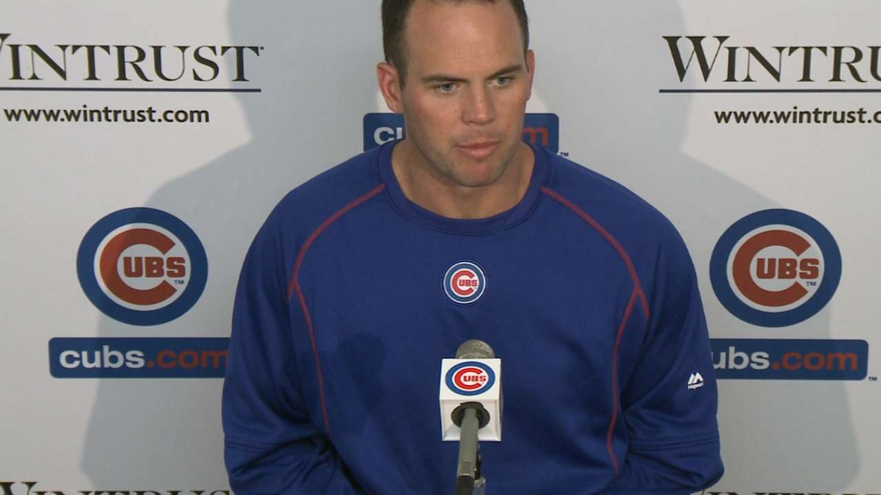 Richard on his Cubs debut