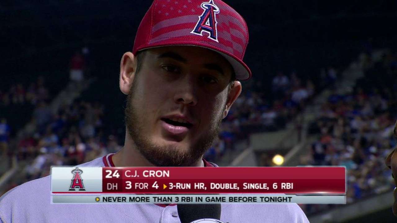 Cron has career night as offense piles on