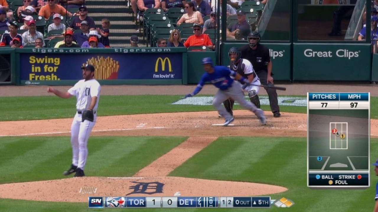 Travis' RBI double