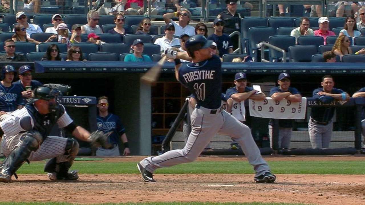 Forsythe's two-run bloop single