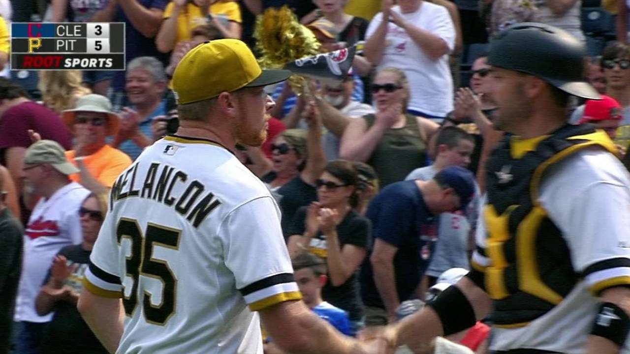 Melancon wraps up the win