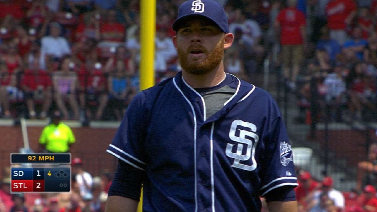 Kennedy, Padres finish up 1st half with series vs. Rangers