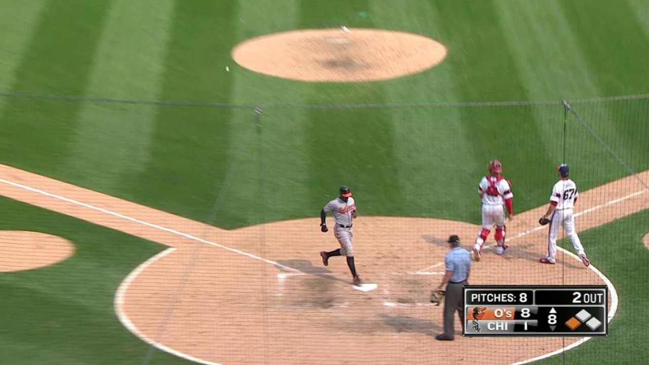 Davis' sacrifice fly
