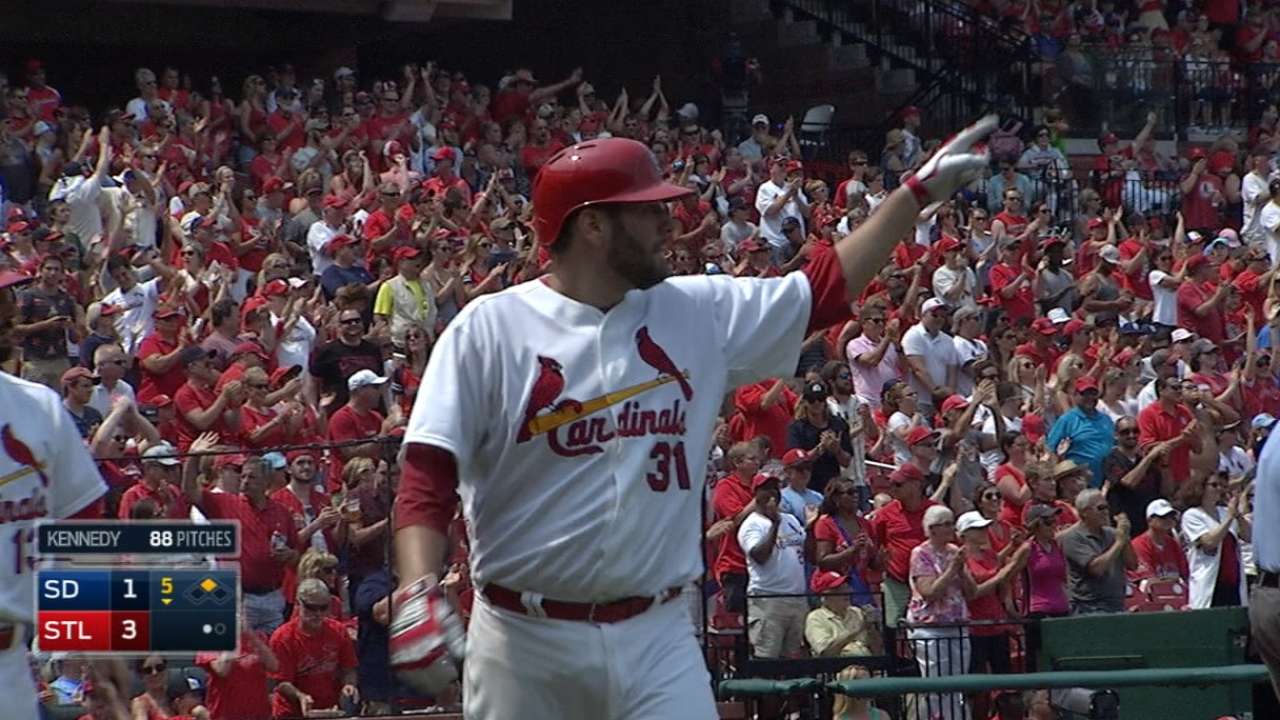 Lynn's nice day at the plate