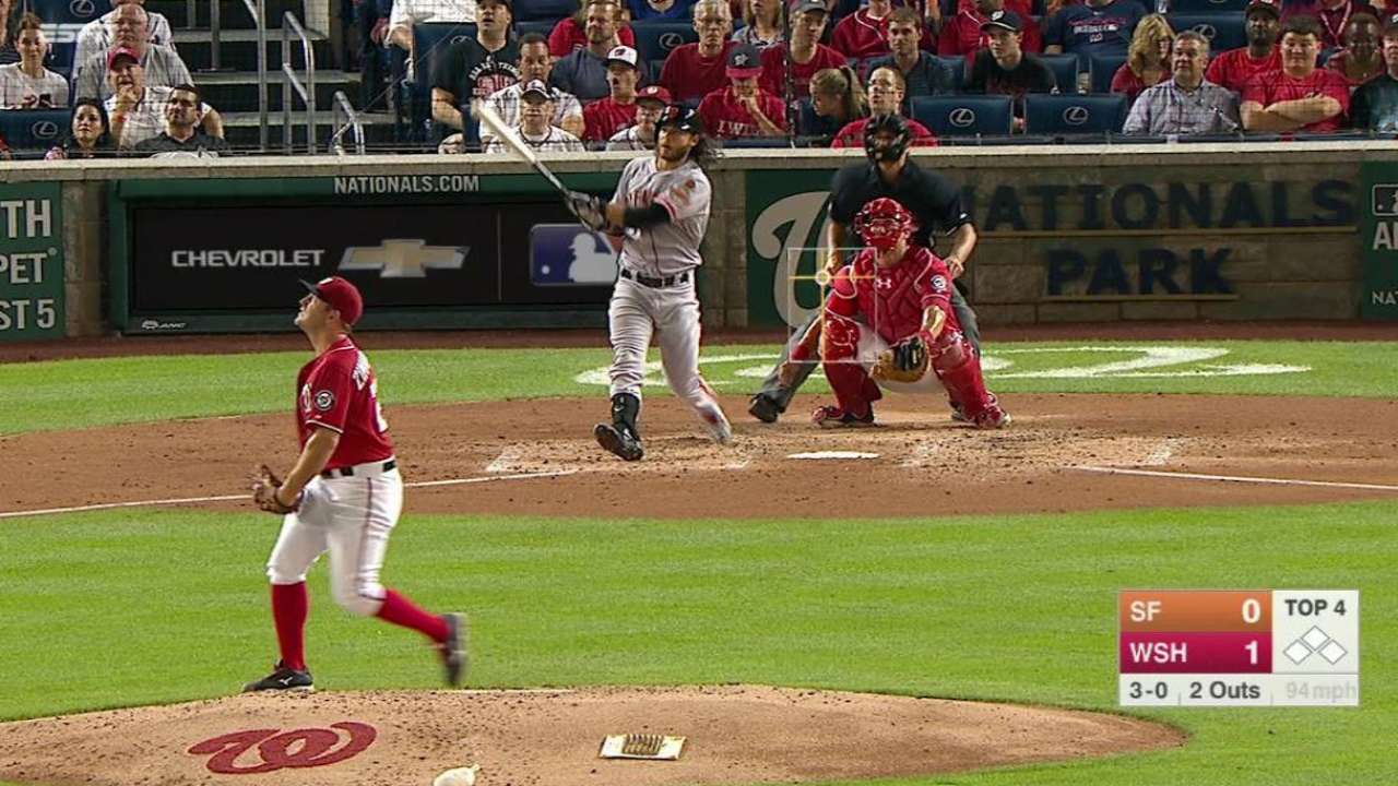 Ofensiva de Gigantes fue maniatada en Washington