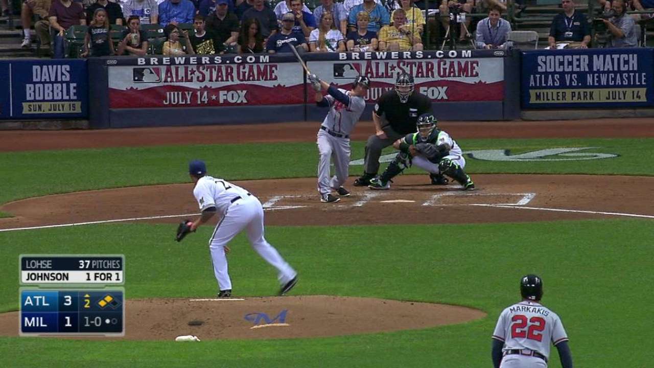 Johnson's RBI single