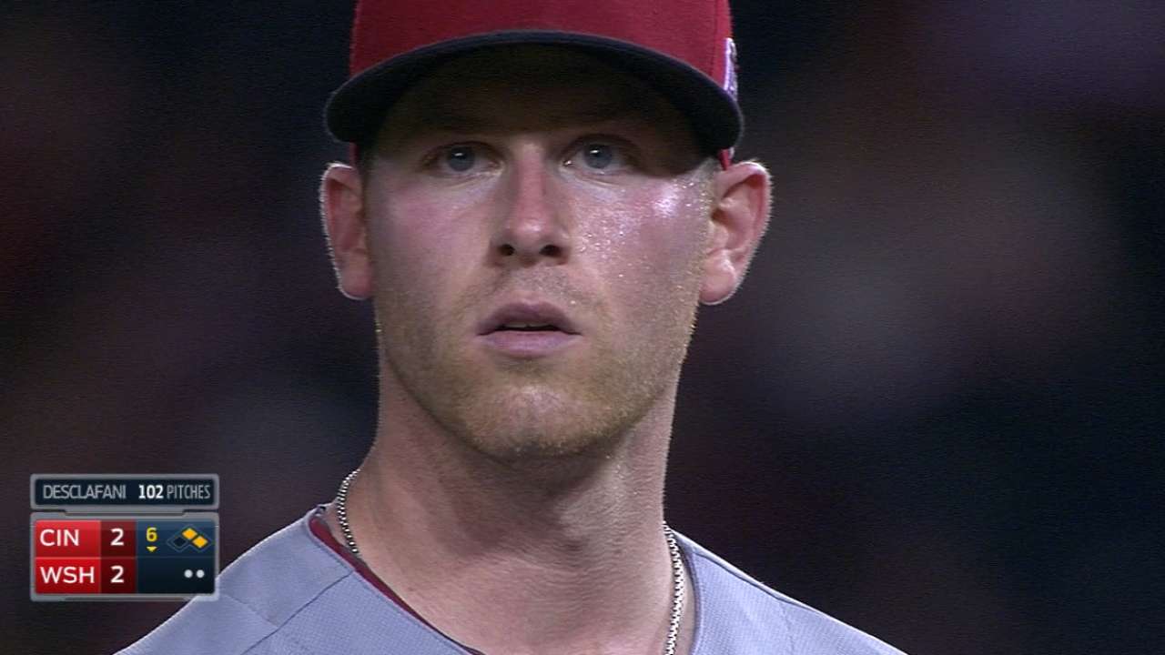 DeSclafani's six strikeouts