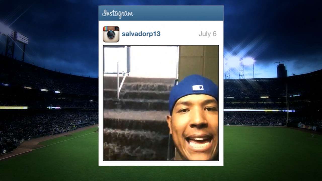 Rays-Royals game rained out; fans evacuated