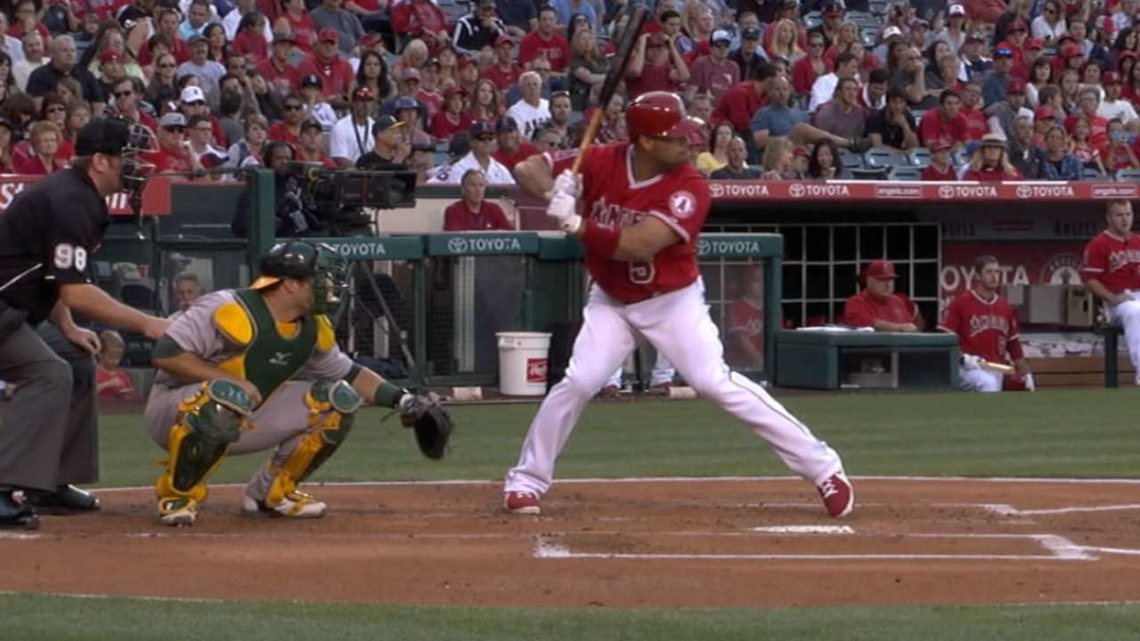 Pujols gets start at 1B on AL All-Star team