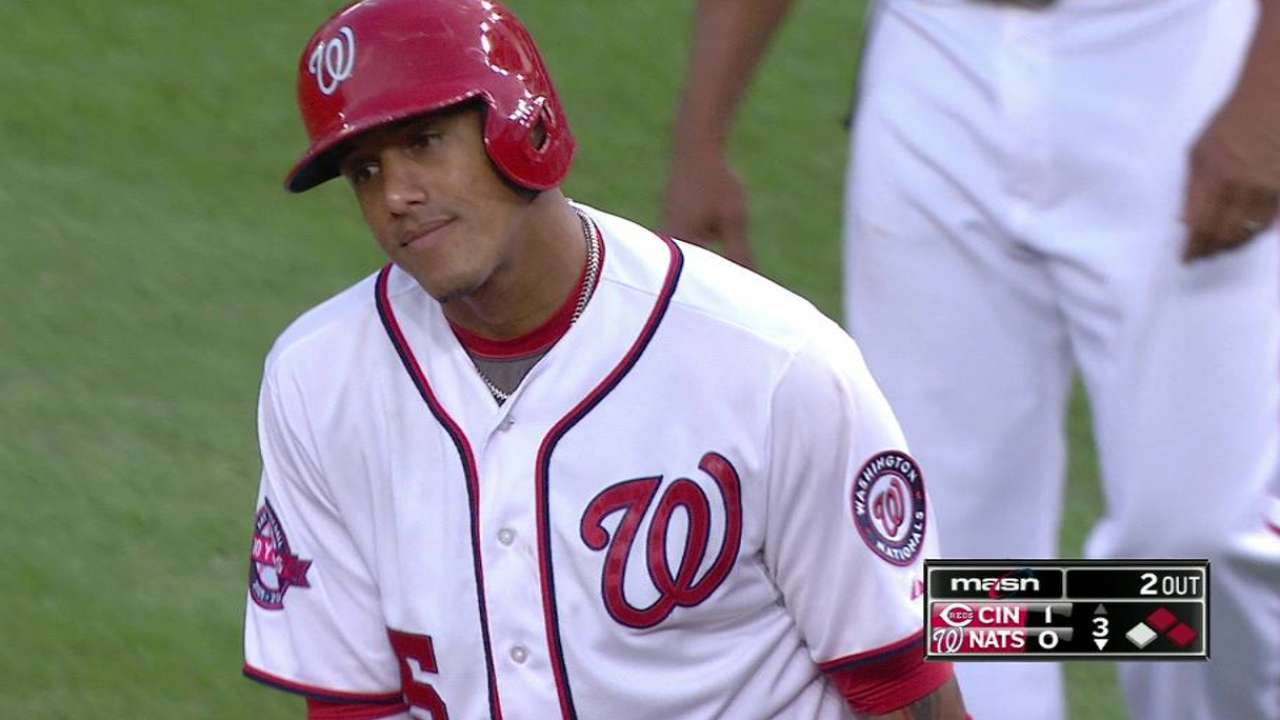 Escobar exits after single