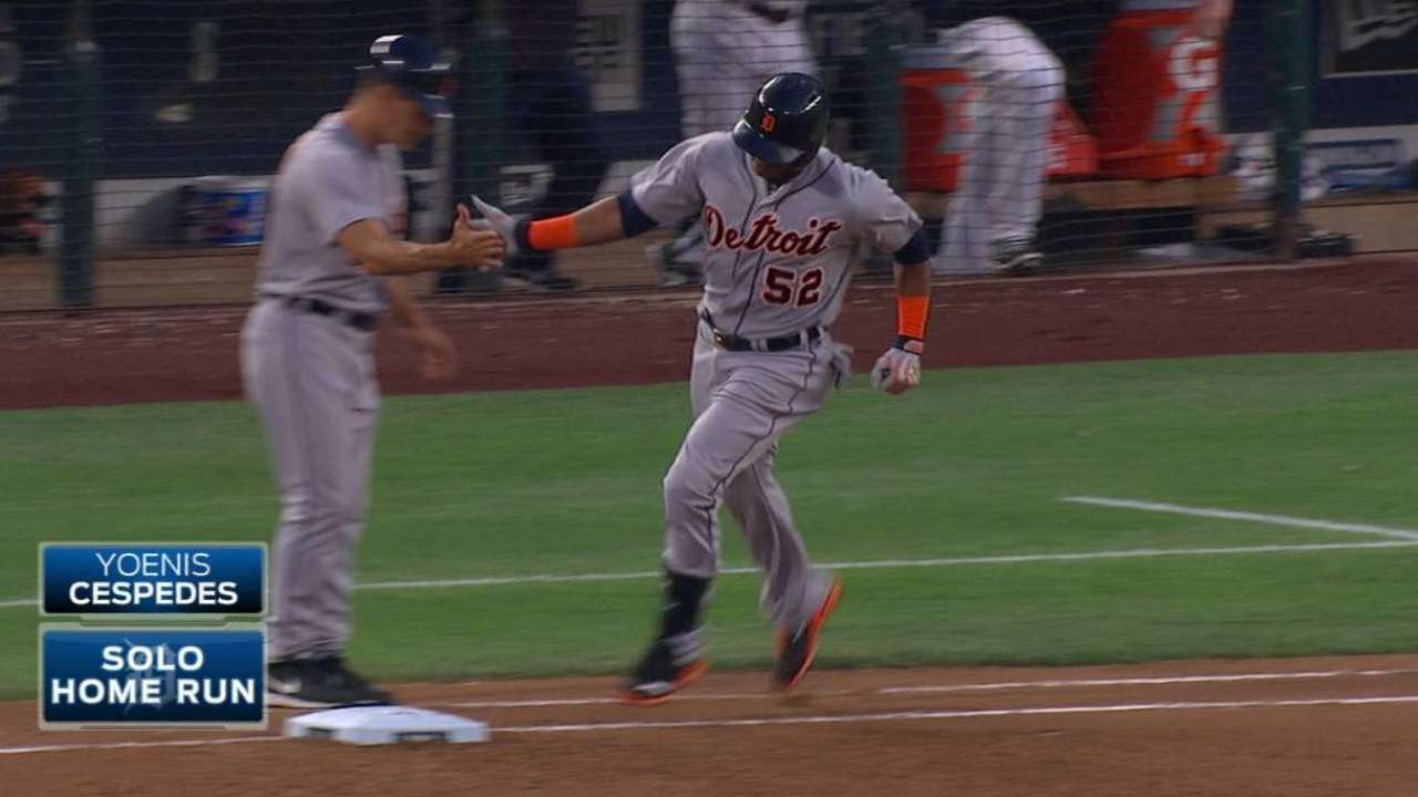 Cespedes' solo homer