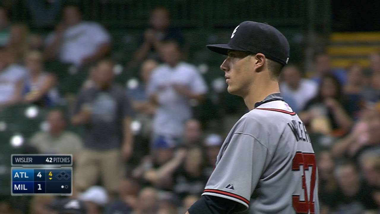 Wisler fans six