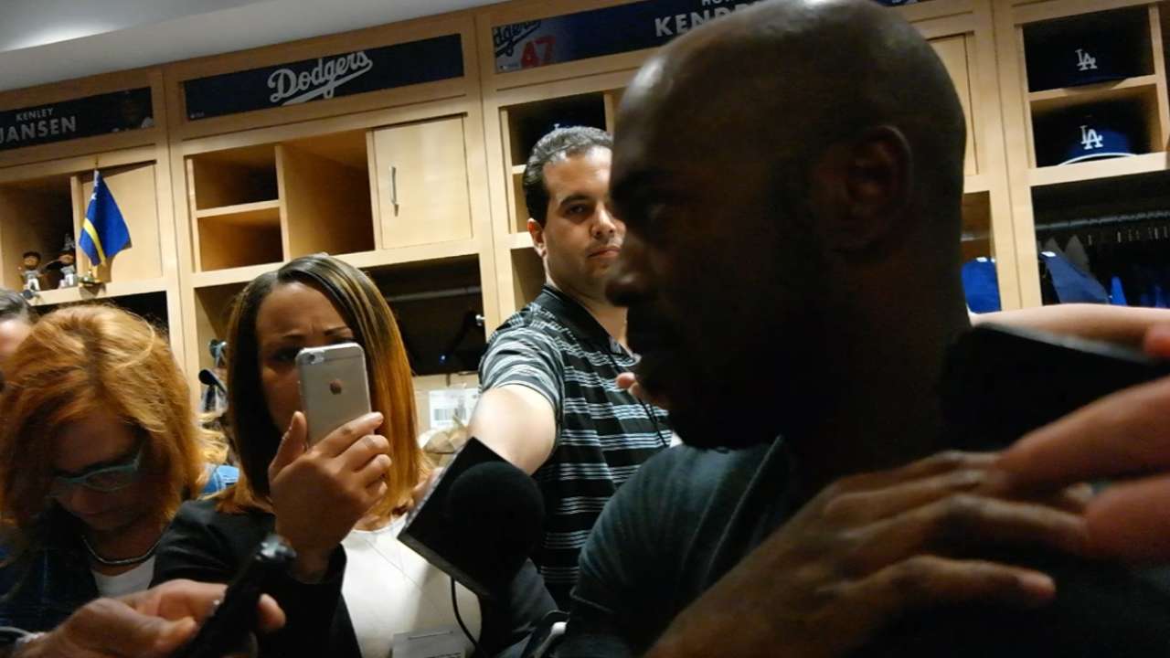Rollins, Grandal on 10-7 win