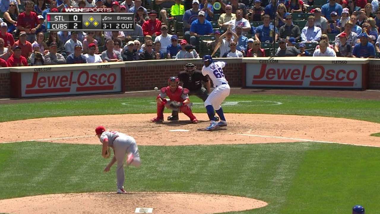 Soler's bases-loaded walk