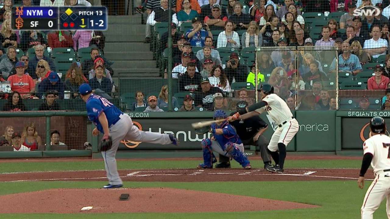 Colon whiffs Pence