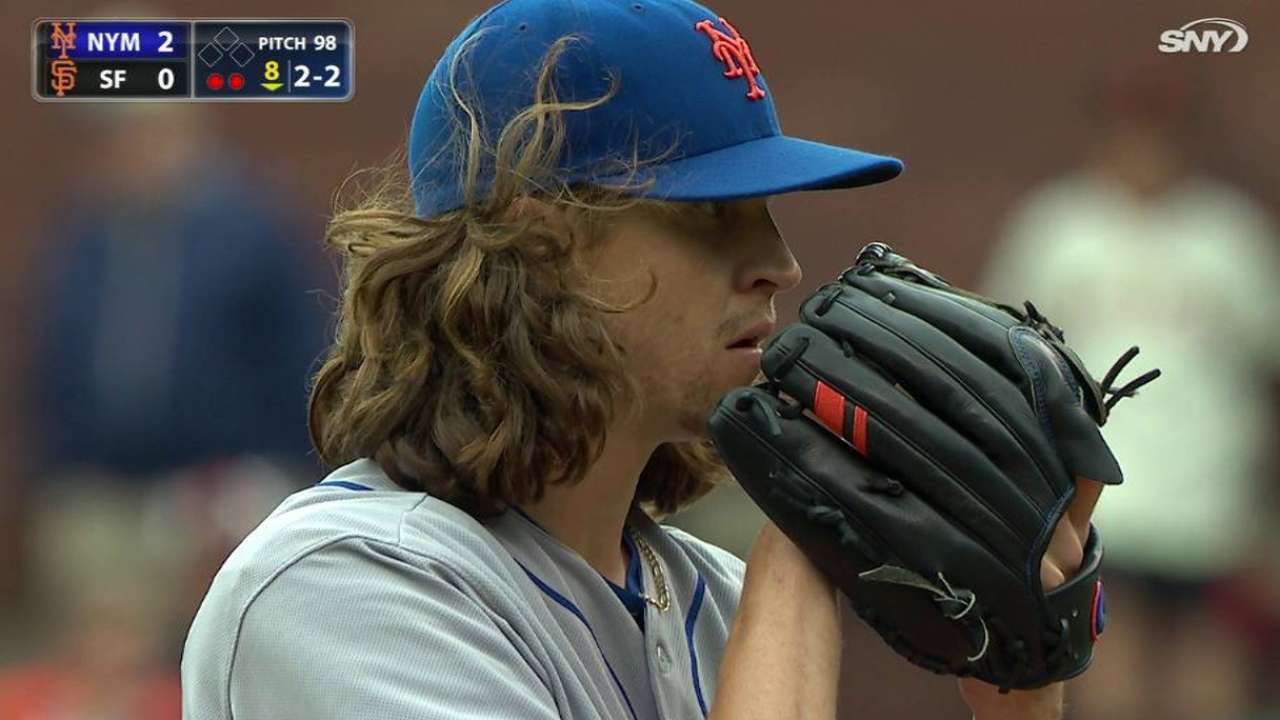 deGrom rings up No. 10