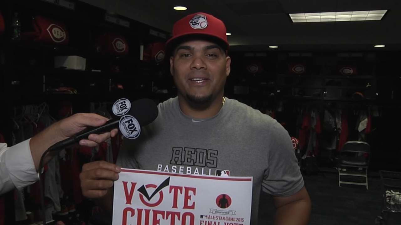 Pena urges fans to #VoteCueto