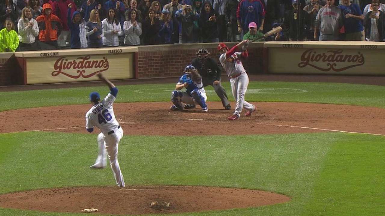 HR de Peralta decide triunfo de Cardenales sobre Cubs