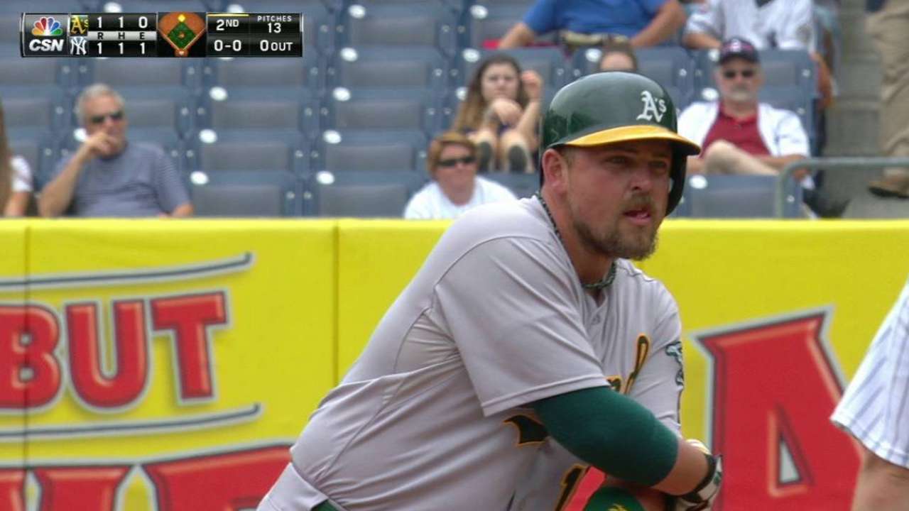 Butler's RBI double