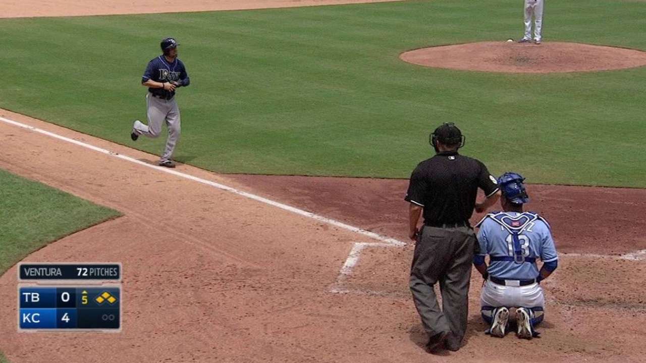 Rays reaccionan pero no pueden evitar barrida ante Reales