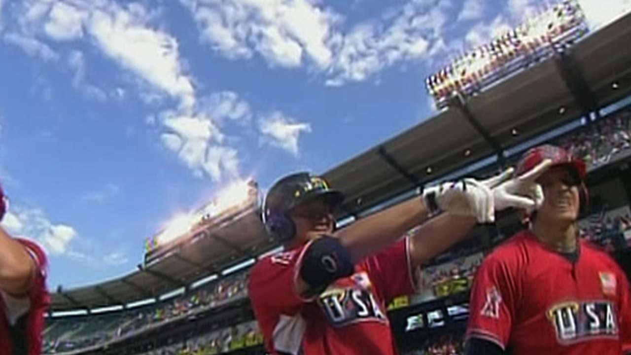 Conger's three-run home run