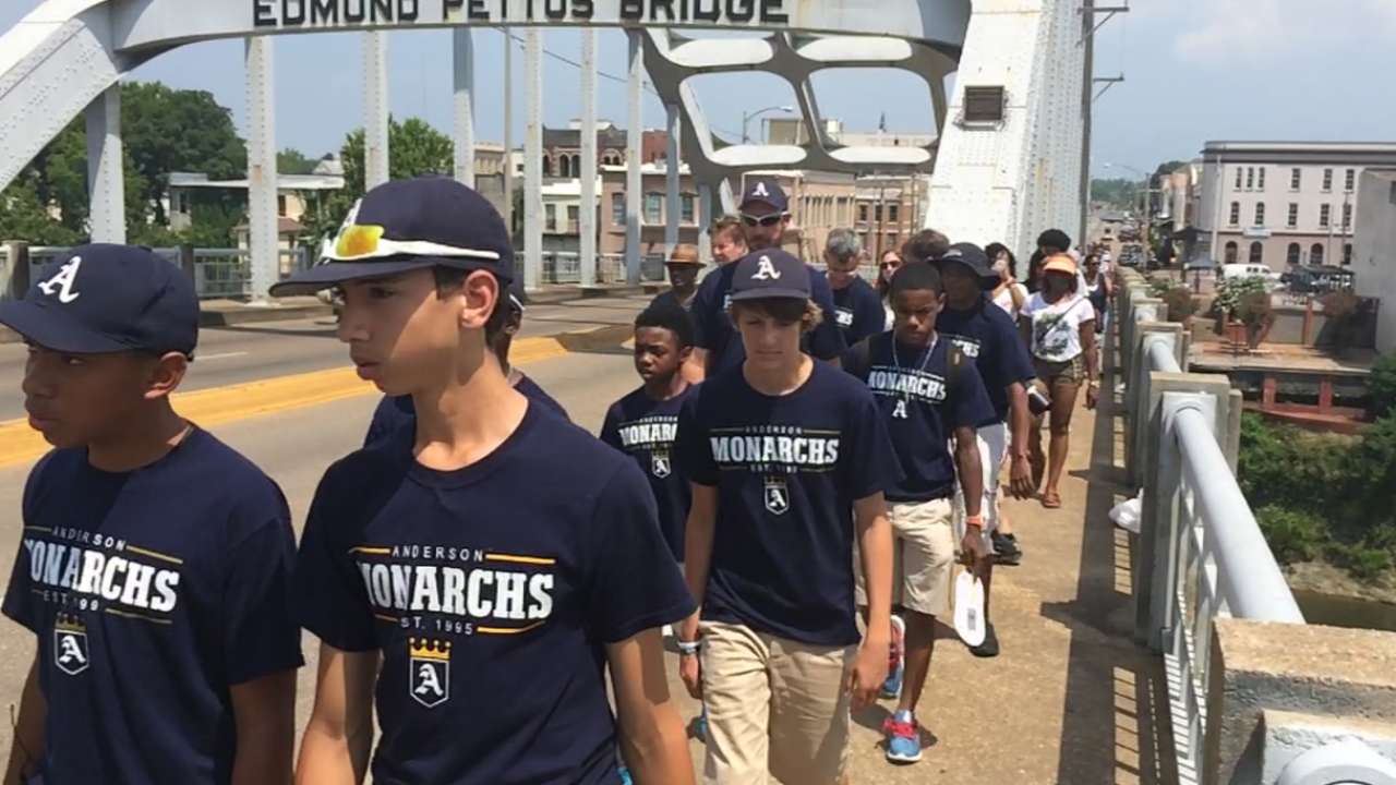 Anderson Monarchs tour Selma