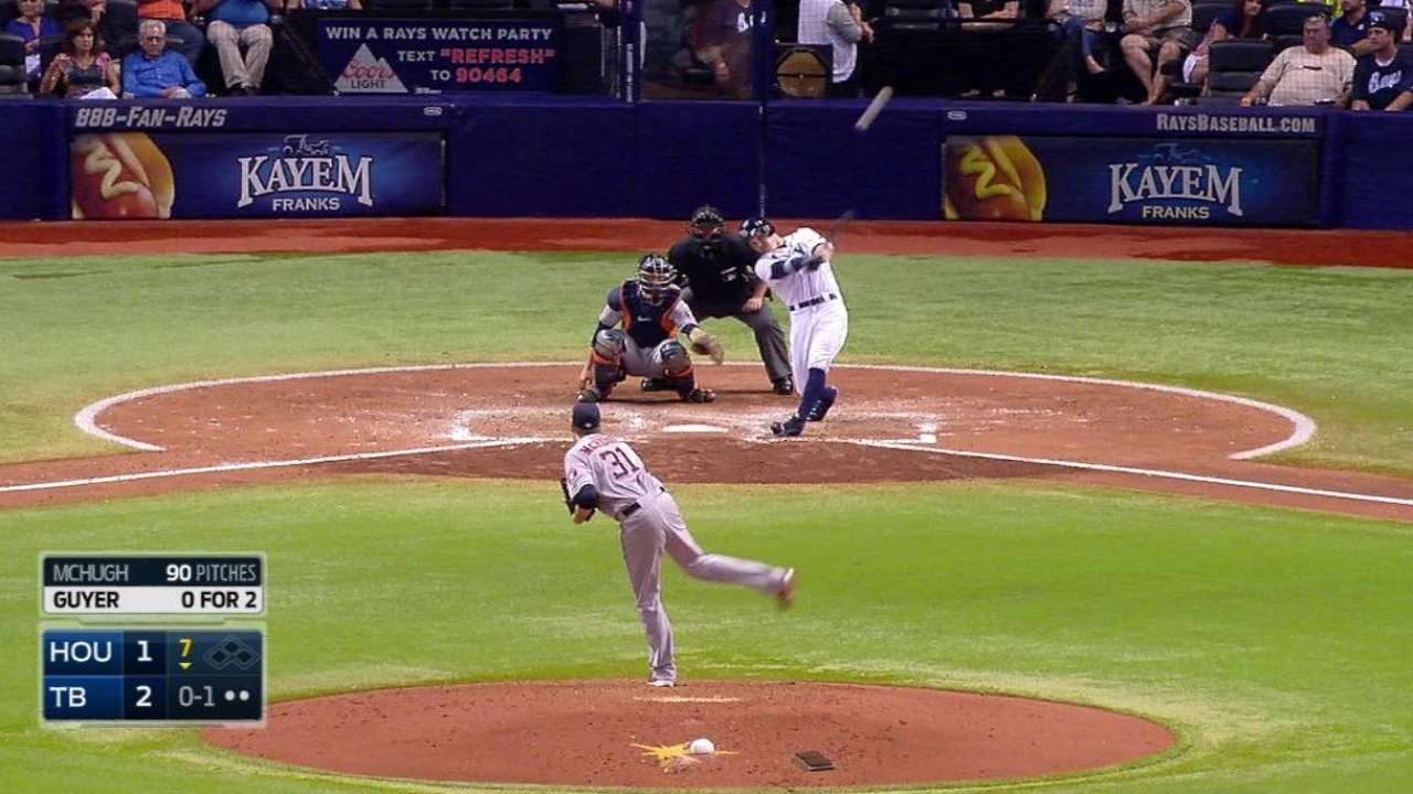 Ramírez, Guyer brillan y sacan a Rays del bache