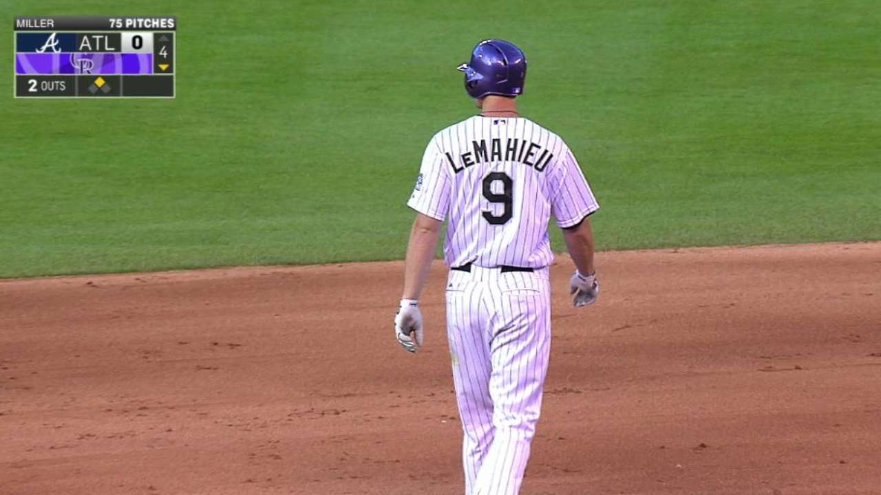 LeMahieu's RBI double