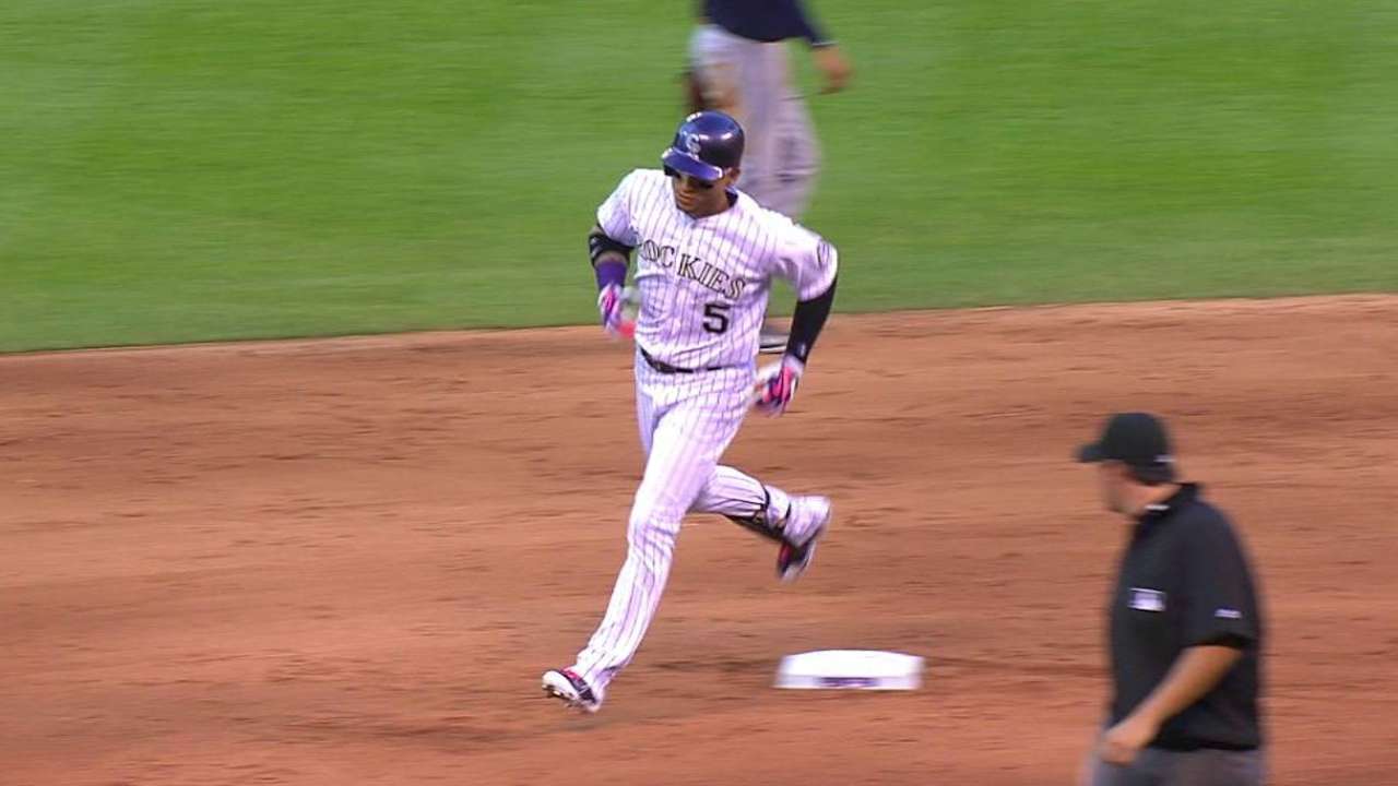 CarGo's solo homer